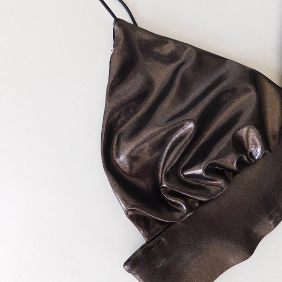 Bronze Bralette Top (small) - Picture 5 of 6